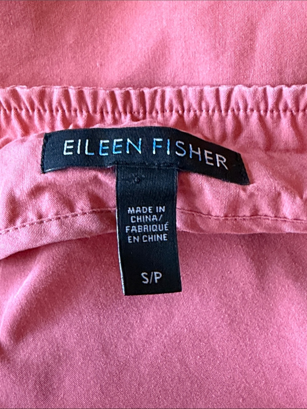 Eileen Fisher Crepe Silk Blend Coral Maxi A-Line Skirt Like New Sz Small Fit Med - Picture 6 of 7